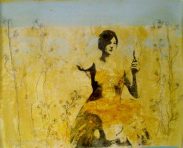 Pintura titulada "Un Recuerdo en el J…" por Valeria Cárdenas, Obra de arte original
