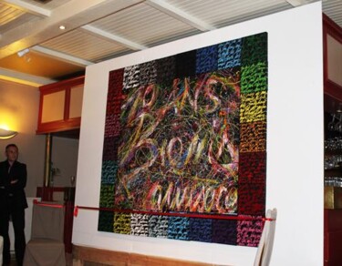 Peinture intitulée "10 ans "Bionis"" par Ann'Soco, Œuvre d'art originale