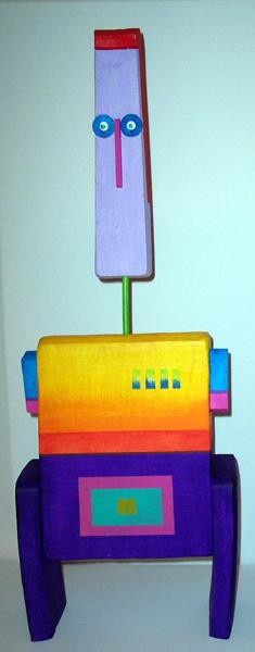 Sculpture intitulée "Beauf 1" par Denis Bonnes, Œuvre d'art originale, Bois