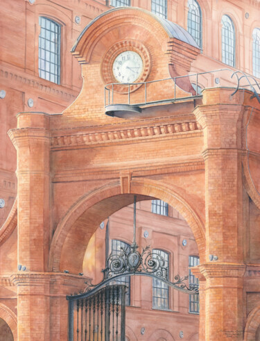 Peinture intitulée "Tango Tango/Tango w…" par Małgorzata  Zagórska-Gierak, Œuvre d'art originale, Aquarelle