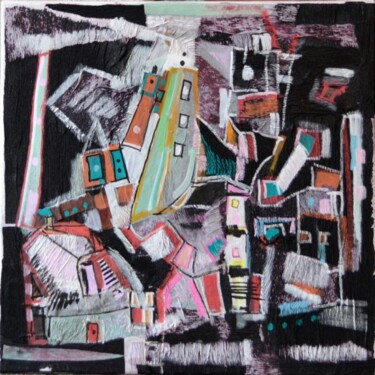 Peinture intitulée "All made of tiki ta…" par Muriel Cayet, Œuvre d'art originale