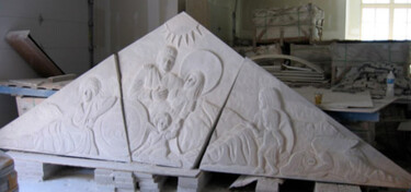 Sculpture titled "Relief Sculpture" by Fraser Paterson, Original Artwork, Other