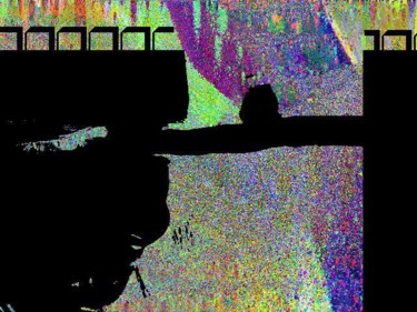 Digital Arts titled "Cromophobia" by Karl Donovan, Original Artwork