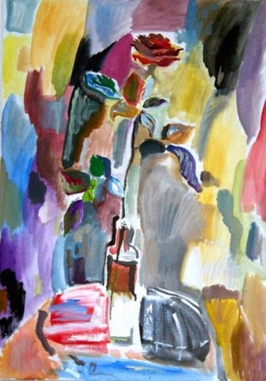Malerei mit dem Titel "Morning" von Velemir Pankratov, Original-Kunstwerk, Öl