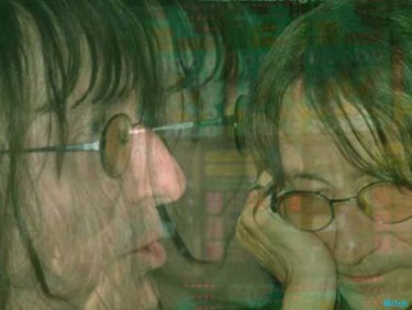 Photographie intitulée "Autoportrait" par Michel Maréchal, Œuvre d'art originale