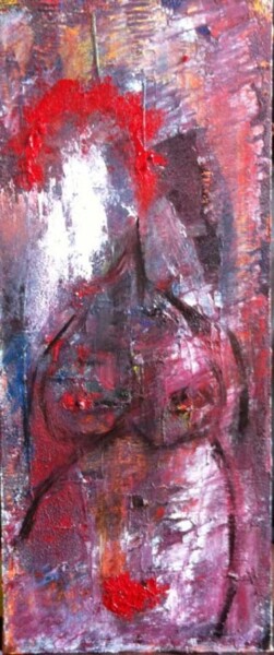 「Personnelle」というタイトルの絵画 Sandy Georgetによって, オリジナルのアートワーク, オイル