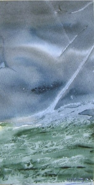 Tempête ciel et mer