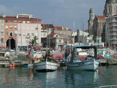Photographie intitulée "barques 2" par Giuliano Bianchetti, Œuvre d'art originale