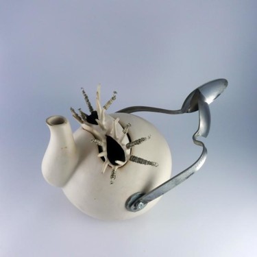 "Teapot" başlıklı Heykel Yeşim Bayrak tarafından, Orijinal sanat, Seramik