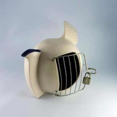 "Teapot" başlıklı Heykel Yeşim Bayrak tarafından, Orijinal sanat, Seramik