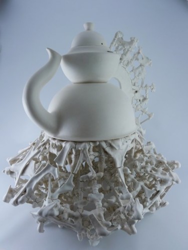 "Teapot" başlıklı Heykel Yeşim Bayrak tarafından, Orijinal sanat, Seramik