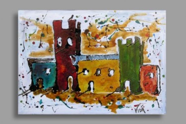 Pittura intitolato "Toscana" da Vidà, Opera d'arte originale