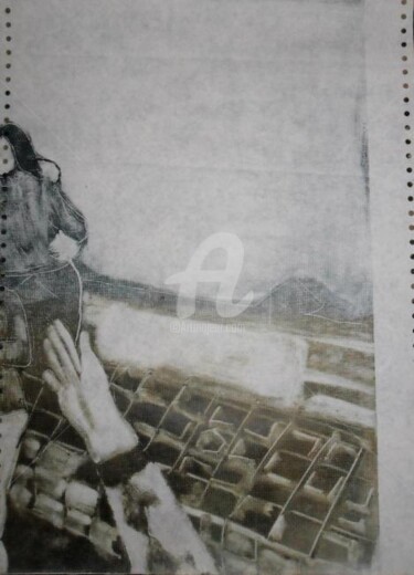 Pintura intitulada "my history" por Denisa Paho, Obras de arte originais, Óleo