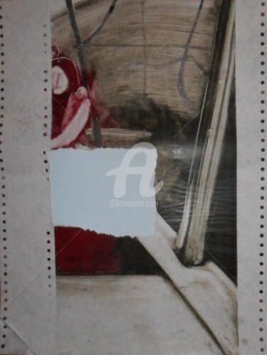 Pintura intitulada "my history" por Denisa Paho, Obras de arte originais, Óleo