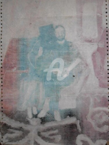 Pintura intitulada "my history" por Denisa Paho, Obras de arte originais, Óleo