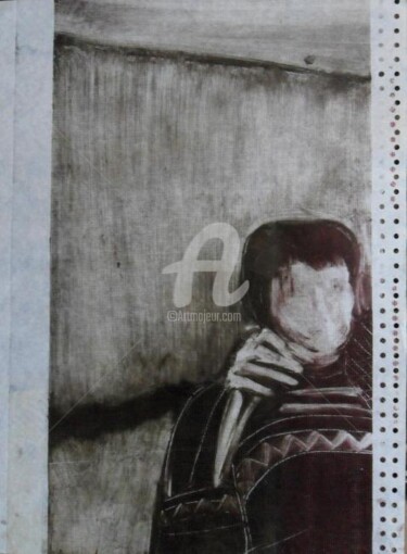 Pintura intitulada "my history" por Denisa Paho, Obras de arte originais, Óleo