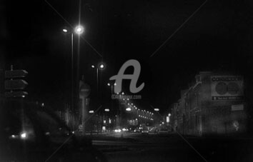 摄影 标题为“Lille - rue nationa…” 由Pascaline, 原创艺术品