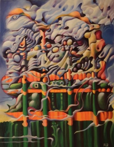 History of Jazz - История Джаза Painting titled "History of Jazz - И…" by Victor X, Original Artwork, Oil