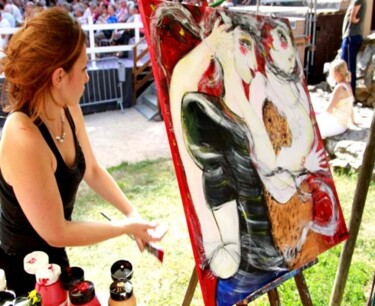 Peinture intitulée "IMG_2580.JPG" par Emilie Teillaud, Œuvre d'art originale