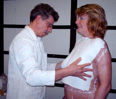 摄影 标题为“Démoulage. ” 由Annick Terwagne, Pastelliste De La Fémin, 原创艺术品