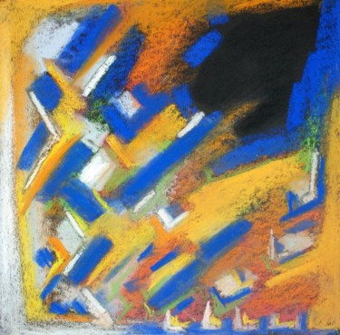 Pintura intitulada "Abstract" por Sandra Guedes, Obras de arte originais, Óleo