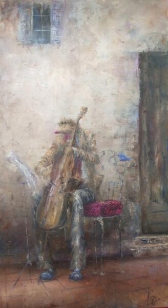 Peinture intitulée "zoizo" par Nicole Pfund Nicolepfund Com, Œuvre d'art originale