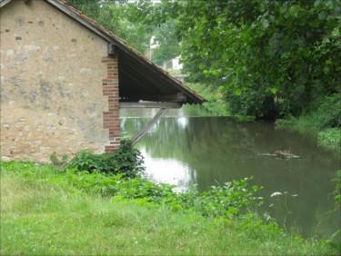 Photographie intitulée "Lavoir" par Noëlle Harault, Œuvre d'art originale