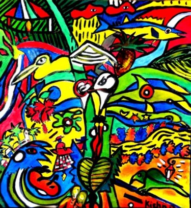 Painting titled "delfin_pinturas_011…" by Georg Kiehn, Original Artwork