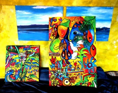 Painting titled "delfin_pinturas_016…" by Georg Kiehn, Original Artwork