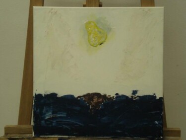 Painting titled "worship" by Amr Assaad, Original Artwork, Oil