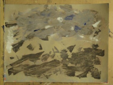 Painting titled "asphalt" by Amr Assaad, Original Artwork