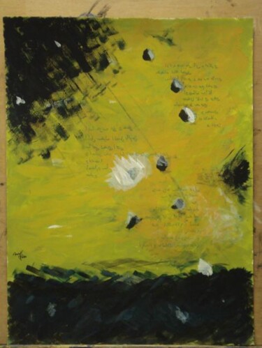 Painting titled "lost one" by Amr Assaad, Original Artwork