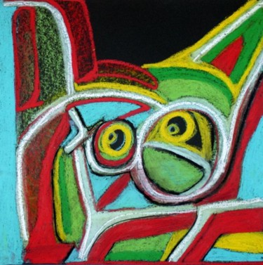 Pintura intitulada "Abstract" por Sandra Guedes, Obras de arte originais, Óleo