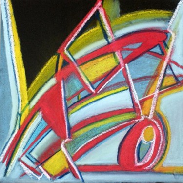 Pintura intitulada "Abstract" por Sandra Guedes, Obras de arte originais, Óleo
