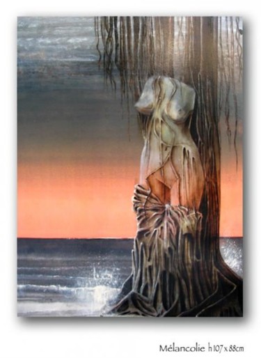 Peinture intitulée "MELANCOLIE" par Jean-Philippe Vallon, Œuvre d'art originale