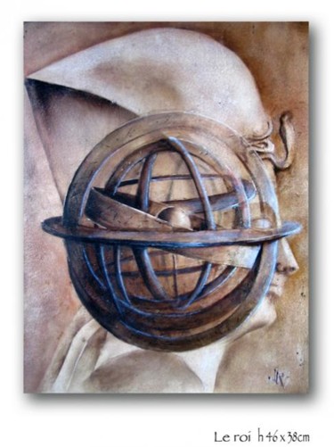 Peinture intitulée "LE ROI" par Jean-Philippe Vallon, Œuvre d'art originale
