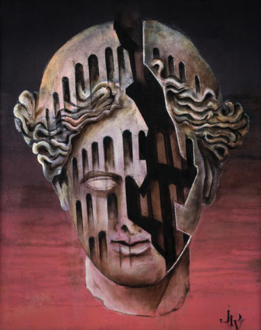 Peinture intitulée "LA FRACTURE" par Jean-Philippe Vallon, Œuvre d'art originale