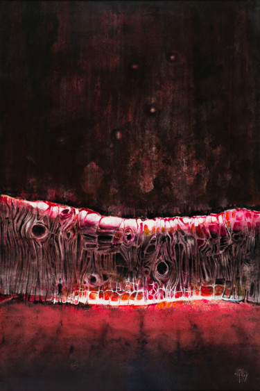 Peinture intitulée "INCANDESCENCE 2" par Jean-Philippe Vallon, Œuvre d'art originale