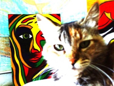 Painting titled "Melusina.jpg" by Georg Kiehn, Original Artwork