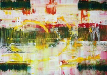 Painting titled "Abstract: The Third…" by Dmitri Matkovsky, Original Artwork, Oil