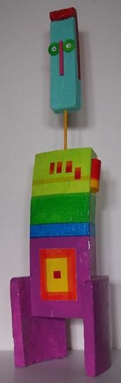 Sculpture intitulée "beauf 9" par Denis Bonnes, Œuvre d'art originale