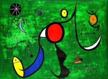 Peinture intitulée "Vivre au Paradis" par Nikko Kali, Œuvre d'art originale