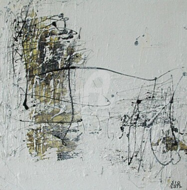Painting titled "Eskrimador Series II" by Sio Montera, Original Artwork, Oil