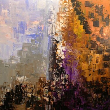 METAMORPHOSE ACT 4 Schilderij getiteld "METAMORPHOSE ACT 4" door Edwige Leprin, Origineel Kunstwerk, Olie