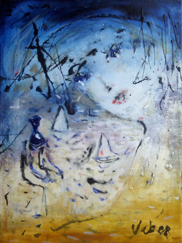A find Peinture intitulée "A find" par Oksana Veber, Œuvre d'art originale, Huile Monté sur Châssis en bois