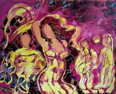 Peinture intitulée "tableau 394" par Anna Watel, Œuvre d'art originale