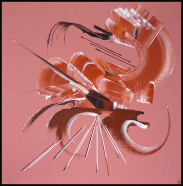 Peinture abstraite Cavalcade Painting titled "Peinture abstraite…" by Martine Belfodil, Original Artwork, Acrylic