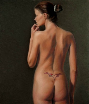 Painting titled "ANNA" by John Joseph Hunn, Original Artwork