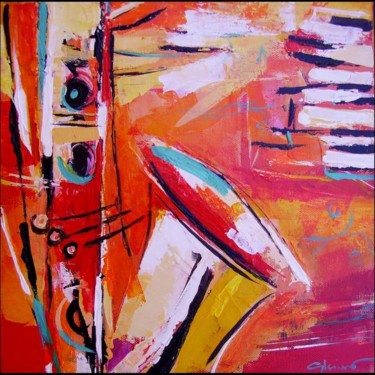 Peinture intitulée "trabka" par Gleisner, Œuvre d'art originale, Huile