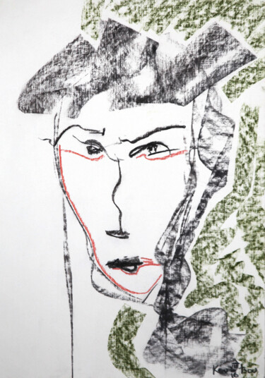 图画 标题为“Personnes de Marsei…” 由Konstantin Boulavskiy, 原创艺术品, 粉彩